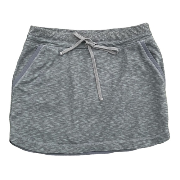 EUC Athleta Techie Terry Drawstring Skirt with Pockets Size L - Picture 2 of 4